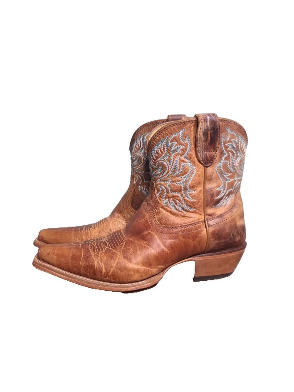 Justin Boots Women's Isabella Western Booties Size 11 Barnwood